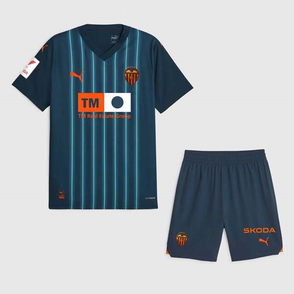 Camiseta Valencia 2ª Niño 2023 2024